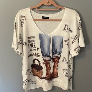 Italian brand Venti6 UNIQUE top L